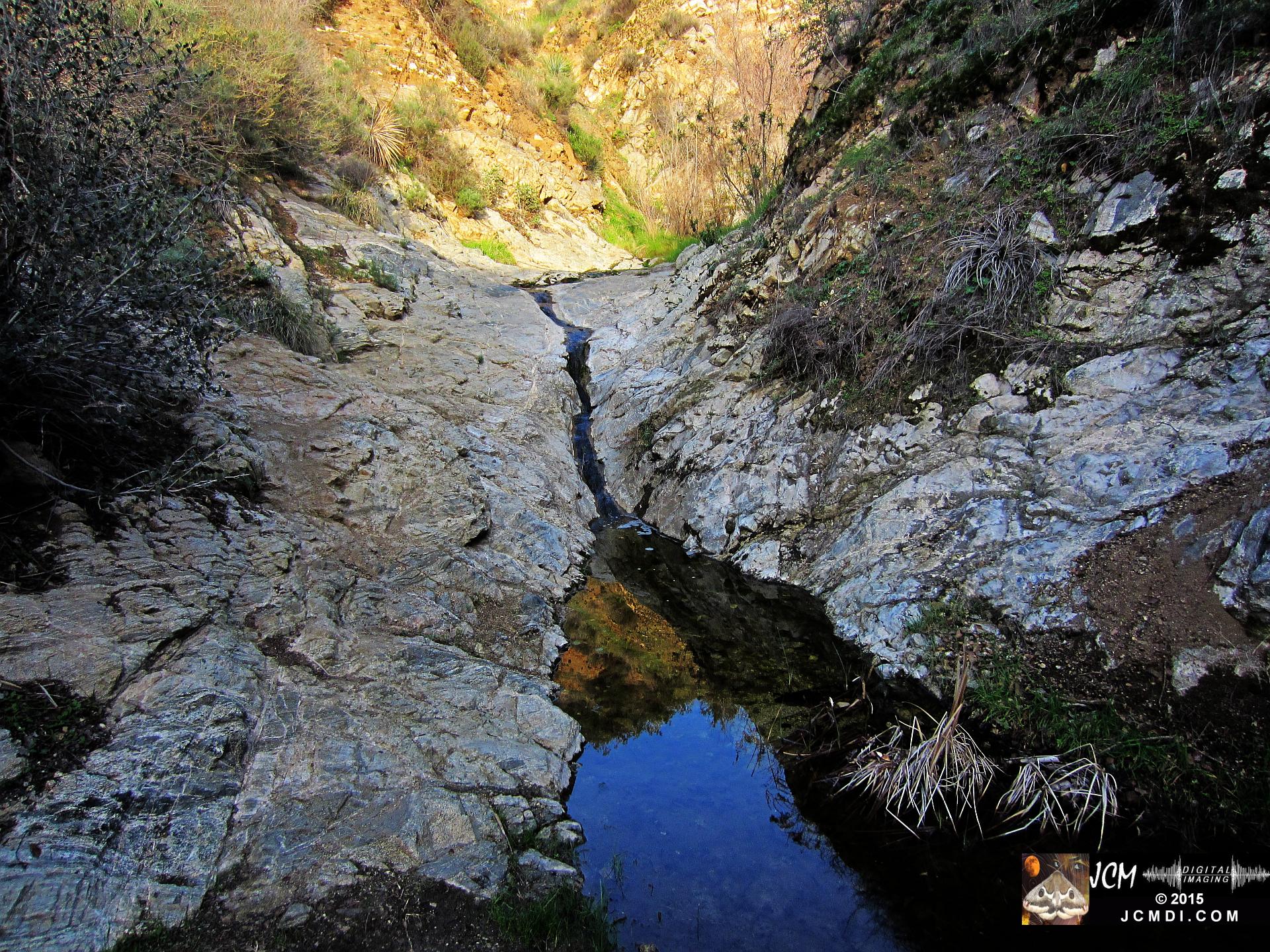 Whitney Canyon waterfall 2nd pool